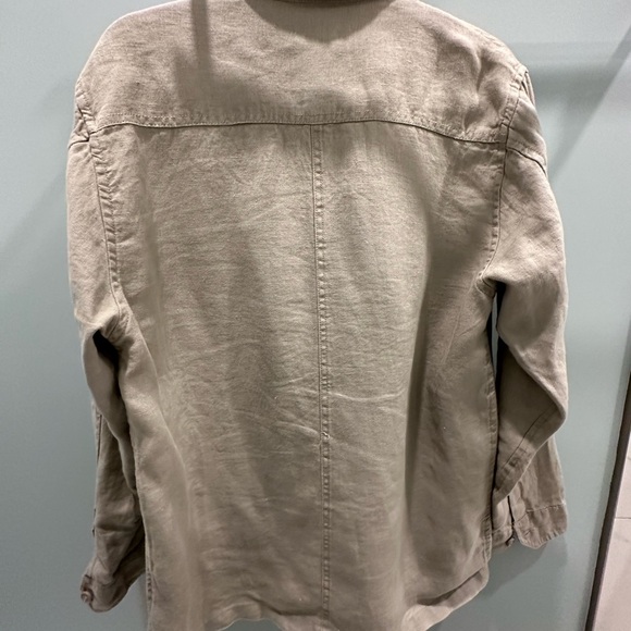 Onia Men’s Linen L/S Overshirt - Picture 2 of 2